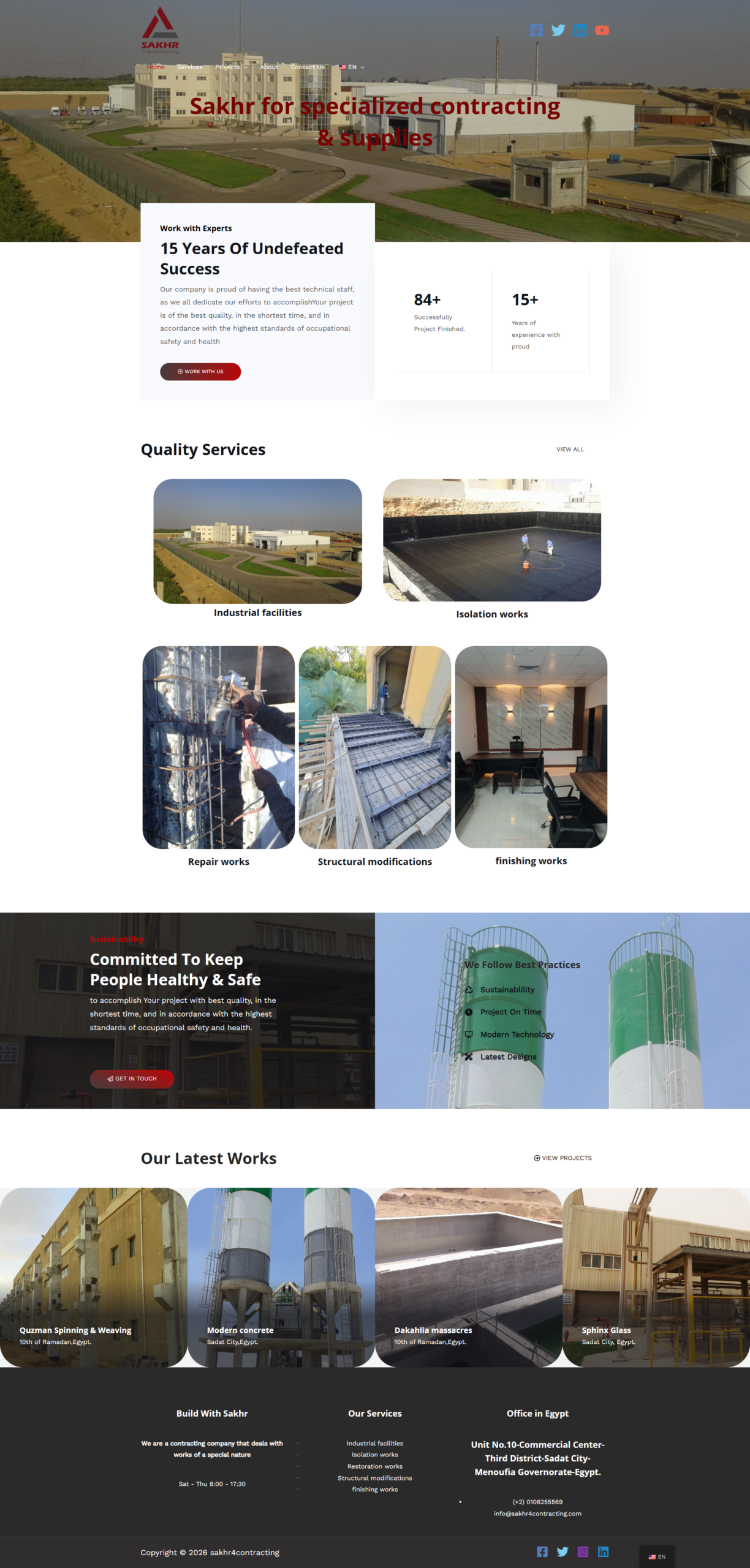 Sakhr Contracting