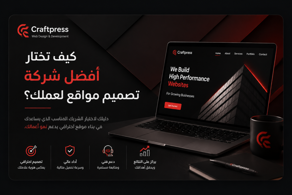 كيف تختار أفضل شركة تصميم مواقع لعملك؟